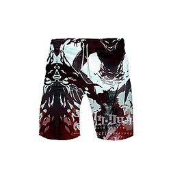 Black Clover Shorts: 3D Asta Black Clover Shorts