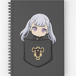 Black Clover Notebook: Noelle Silva Chibi Notebook