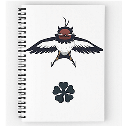 Black Clover Notebook: Nero Bird Notebook