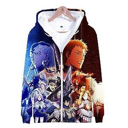 Black Clover Jacket: Noelle Yuno Asta 3D Customer Made Jacket