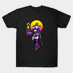 Black Clover Shirt: Vanessa in the Sun Set Shirt