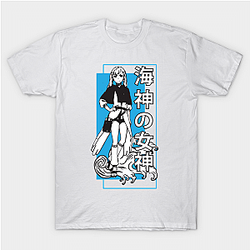 Black Clover Shirt: White Special Design Noelle Summer Shirt