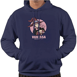 Black Clover Hoodie: Navy Blue Vanessa Enoteca Hoodie