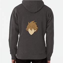 Black Clover Hoodie: Grey Finral Roulacase Hoodie