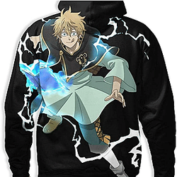 Black Clover Hoodie: Luck Voltia 3D Hoodie