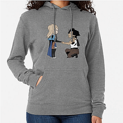 Black Clover Hoodie: Couple Charlotte Roselei and Yami Sukehiro Hoodie