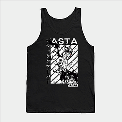 Black Clover Tank Top: Classic Asta Tank Top