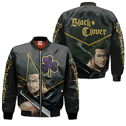 Black Clover Jacket: Yami Sukehiro Bomber 3D Jacket