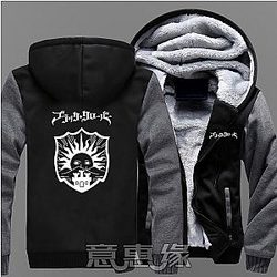 Black Clover Jacket: Black Clover Thick Winter Jacket