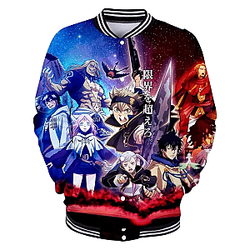 Black Clover Jacket: Black Clover Anime Characters 3D Jacket