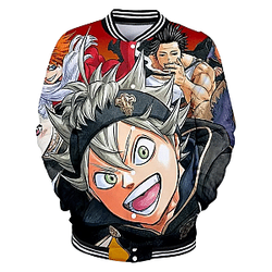Black Clover Jacket: Asta Noelle Yami 3D Jacket
