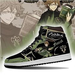 Black Clover Shoes: Finral Jordan Sneaker