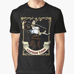 Black Clover Shirt - Captain Yami Graphic T-Shirt