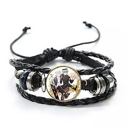 Black Clover Accessories : Couple Friends Yuno Asta Bracelet