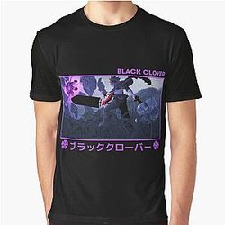 Black Clover Shirt - Asta Vs Dante (Black Clover) T-S Graphic T-Shirt