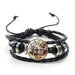Black Clover Accessories: Asta Yuno and Other Black Clover Characters Bracelet