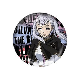 Black Clover Accessories: Noelle Silva Badges Round