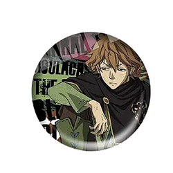 Black Clover Accessories: Finral Badges Round