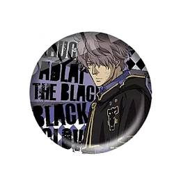 Black Clover Accessories: Gauche Badges Round