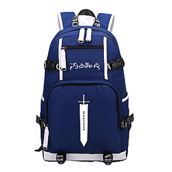 Black Clover Backpack: Navy Blue Sword Black Clover Backpack