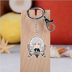 Black Clover Keychain: Small Gift Noelle Acrylic Black Clover Keychain