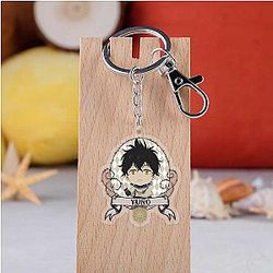 Black Clover Keychain: Small Gift Yuno Acrylic Black Clover Keychain