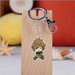 Black Clover Keychain: Cute Finral 5.5cm Acrylic Black Clover Keychain