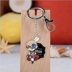 Black Clover Keychain: William Vangeance 5.5cm Acrylic Black Clover Keychain
