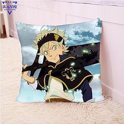 Black Clover Body Pillow: Anime Character Asta Pillow Case