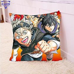 Black Clover Body Pillow:  Asta and His Friend Body Pillow 40x40cm