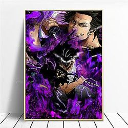 Black Clover Poster: Yami Sukehiro Fighting Printed Poster