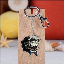 Black Clover Keychain: Asta 5.5cm Acrylic Black Clover Keychain
