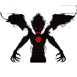 Black Clover Poster: Black Clover Demon 60x45cm Canvas