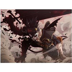 Black Clover Poster: Asta Demon 60x45 3D Oil Canvas