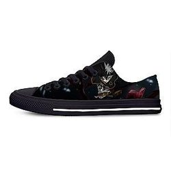 Black Clover Shoes: Asta Black Low Top 3D Converse