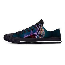 Black Clover Shoes: Asta Adventure Low Top Shoes