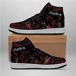 Black Clover Shoes: Special Black Clover Jordan Sneaker