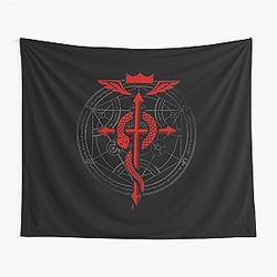 Fullmetal Alchemist Flags - Flamel Printed Flag Tapestry