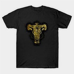 Black Clover Shirt - Black Clover - Black Bull logo Shirt