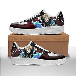 Black Clover Shoes: Luck Voltia Low Top Jordan Sneaker