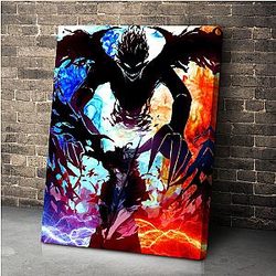 Black Clover Poster: Asta Demon Colorful HD Printed Canvas