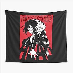 Eraser Head (Black) Art Print Flag Tapestry