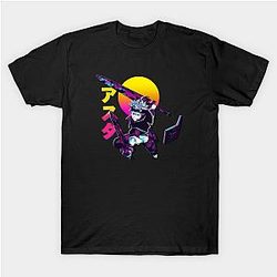 Black Clover Shirt - Asta Black Clover | Anime Vaporwave Shirt