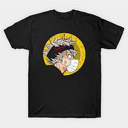 Black Clover Shirt - Stay at home asta Shirt