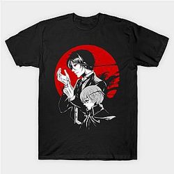 Black Clover Shirt - SEBASTIAN || CIEL Shirt