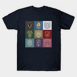 Black Clover Shirt - Black Clover The Order of the Magic Knights Squad Insignia Shirt