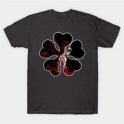 Black Clover Shirt - Asta - Black Clover - Five Leaf Clover Shirt