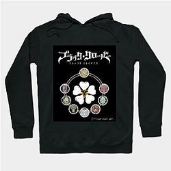 Black Clover Hoodie - Black clover Hoodie