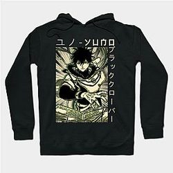 Black Clover Hoodie - black clover anime YUNO Hoodie