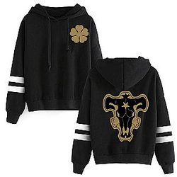 Black Clover Graphic Harajuku Pullover Anime Hoodie
